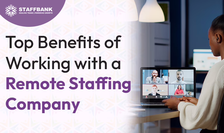 remote staffing company